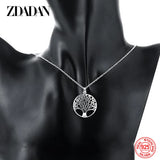 925 Silver Tree Of Life Necklace Wedding Jewelry