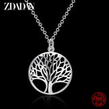 925 Silver Tree Of Life Necklace Wedding Jewelry