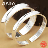 925 Sterling Silver Open Cuff Bracelet for Wedding