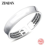 925 Sterling Silver Open Cuff Bracelet for Wedding