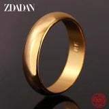 925 Silver 18K Ring For Women Jewelry Party