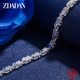 925 Silver Bracelet Chains For Women Wedding Jewelry