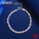 925 Silver Bracelet Chains For Women Wedding Jewelry
