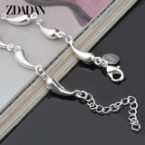 925 Silver Water Drop Bracelet For Women Jewelry