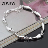 925 Silver Water Drop Bracelet For Women Jewelry