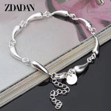925 Silver Water Drop Bracelet For Women Jewelry