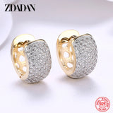 925 Silver 18K Hoop Earrings For Women