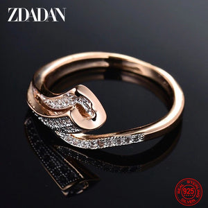 925 Silver Zircon Rings For Women