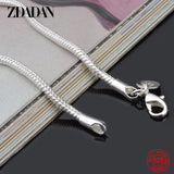 925 Silver Snake Bracelet Men Women Party Jewelry Gift