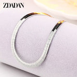 925 Silver Snake Chain Bracelet 4MM for Women Men