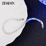 925 Silver Snake Chain Bracelet 4MM for Women Men