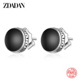 925 Sterling Silver 8mm Stud Earrings Wedding Party Gift
