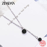 925 Silver Round Necklace Chain Wedding Jewelry