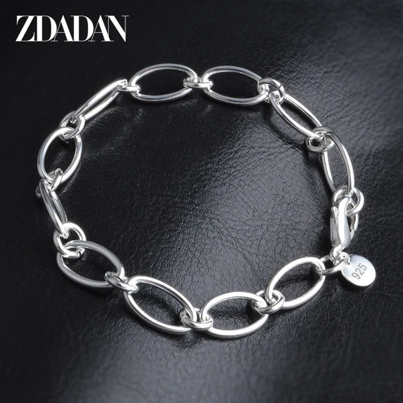 925 Silver Chain Bracelet for Women