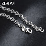 925 Sterling Silver Bracelets For Women Men Jewelry Party
