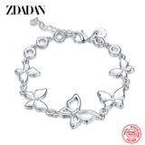 925 Silver Butterfly Bracelet for Women Silver Jewelry