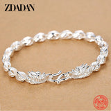 925 Silver Dragon Bracelet Chain for Men