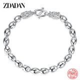 925 Silver Dragon Bracelet Chain for Men