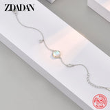 925 Silver Moonstone Bracelet Chain For Women Bangle