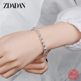 925 Silver Round Ball Bracelet Chain Wedding Jewelry