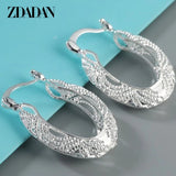925 Sterling Silver Hoop Earring For Women