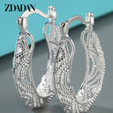 925 Sterling Silver Hoop Earring For Women