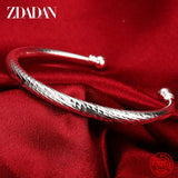 925 Silver Cuff Bracelet for Women - Party Jewelry