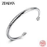 925 Silver Cuff Bracelet for Women - Party Jewelry