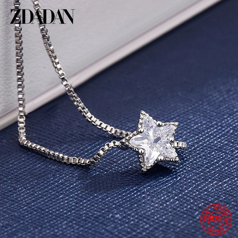 925 Silver Zircon Bracelet Chain For Women Party Jewelry