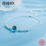 925 Silver Crystal Bracelet For Women