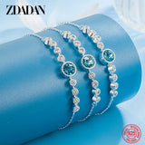 925 Silver Crystal Bracelet For Women