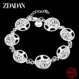 925 Silver Tree Of Life Charm Bracelet For Women