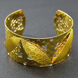Romantic Flower Bangle for Women Dubai Round Bracelet