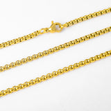 10pcs Stainless Steel Necklaces 45cm Link Chain in Bulk Classic Daily Wear Gift