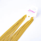 10pcs Stainless Steel Necklaces 45cm Link Chain in Bulk Classic Daily Wear Gift