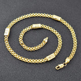 Dubai African Necklace with Chain for Men Women Hip Hop Accessaries