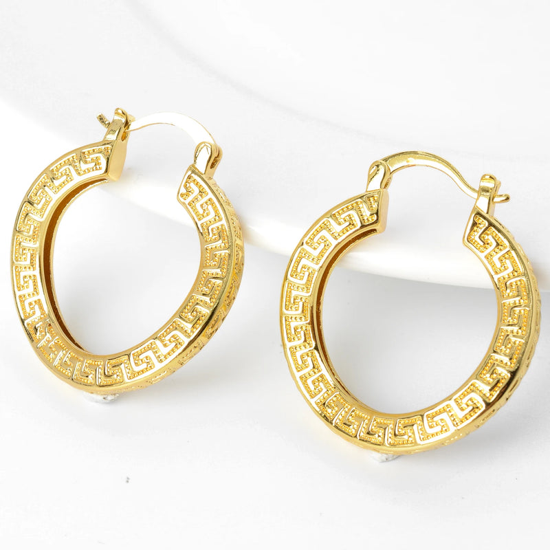 African Wedding Jewelry Earrings Set