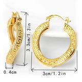 African Wedding Jewelry Earrings Set