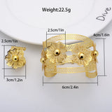 ZEADear Bangle Ring Sets Plated For Women Bridal Wedding Dresses Jewelry