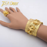Dubai Women Bridal Wedding Charm Jewelry Set