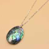 ZFSILVER 925 Sterling Silver Shell Choker Necklace for Women