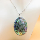 ZFSILVER 925 Sterling Silver Shell Choker Necklace for Women