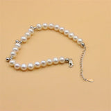 925 Silver Freshwater Pearl Bracelet Gift for Women