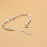 ZFSILVER 925 Sterling Silver Pearl Bracelet Party Jewelry Gift