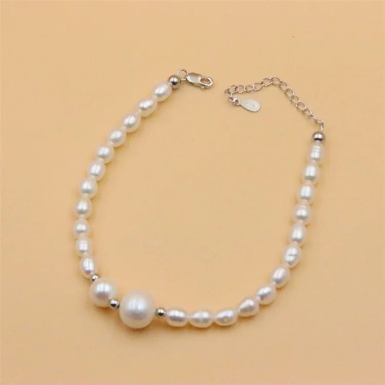 ZFSILVER Freshwater Pearl Bracelet for Women