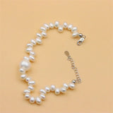 925 Sterling Silver Charm Freshwater Pearl Bracelet for Women