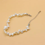 ZFSILVER 925 Silver Freshwater Pearl Bracelet for Women