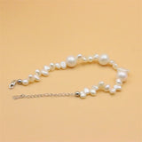 925 Silver Freshwater Pearl Bracelet for Women