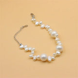 925 Silver Freshwater Pearl Bracelet for Women