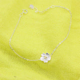 925 Sterling Charm Sakura Bracelets For Women, Girl Gift
